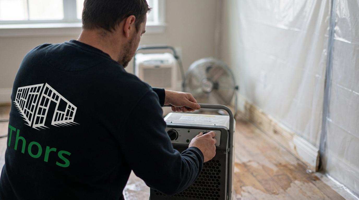 bedste affugter ved vandskade