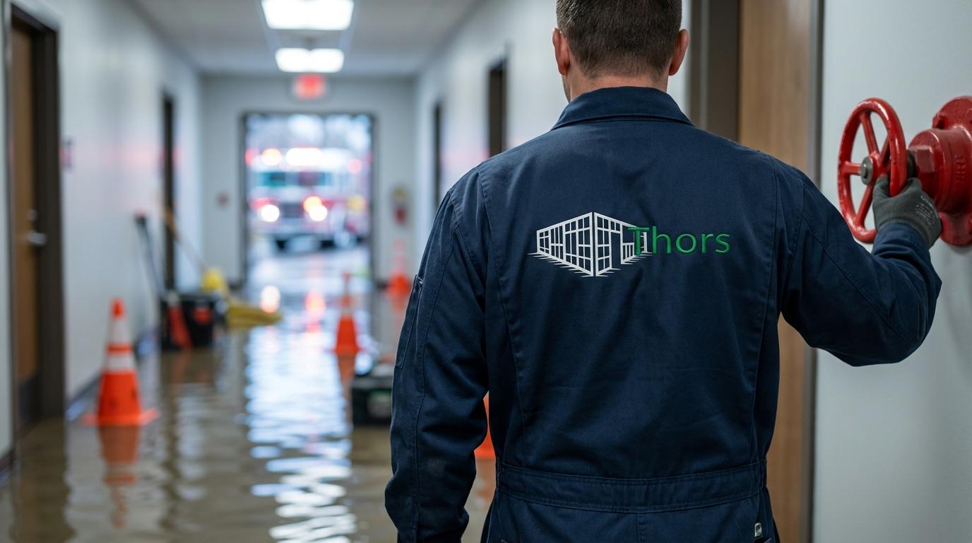 beredskabsplan virksomhed bygningsskader skabelon