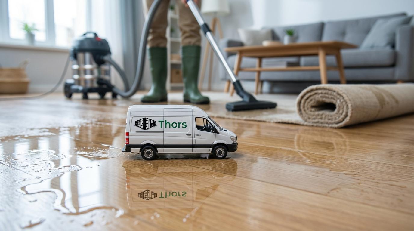 førstehjælp ved vandskade