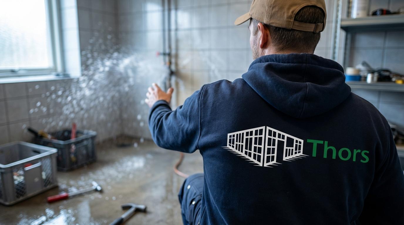 akut udbedring af vandskader