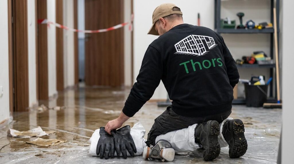 kloakvand vandskade håndtering