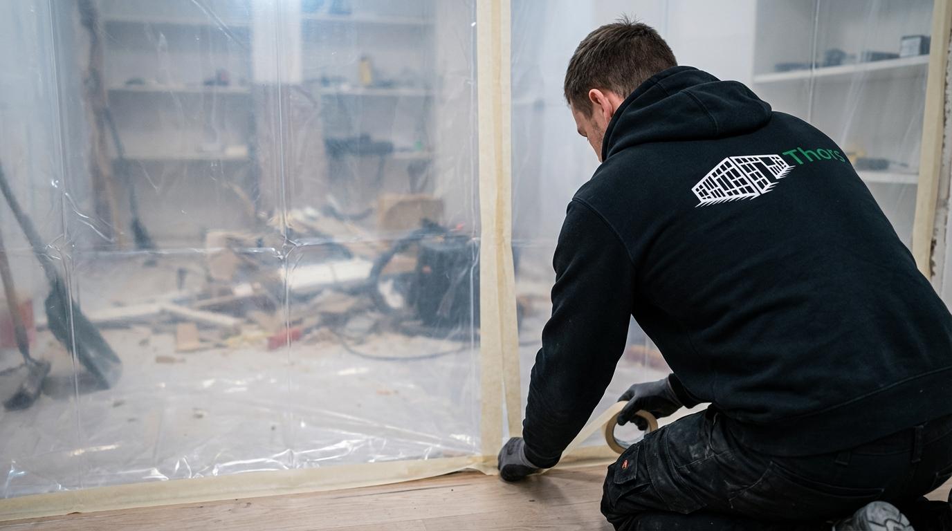 undertryk inddækning sanering