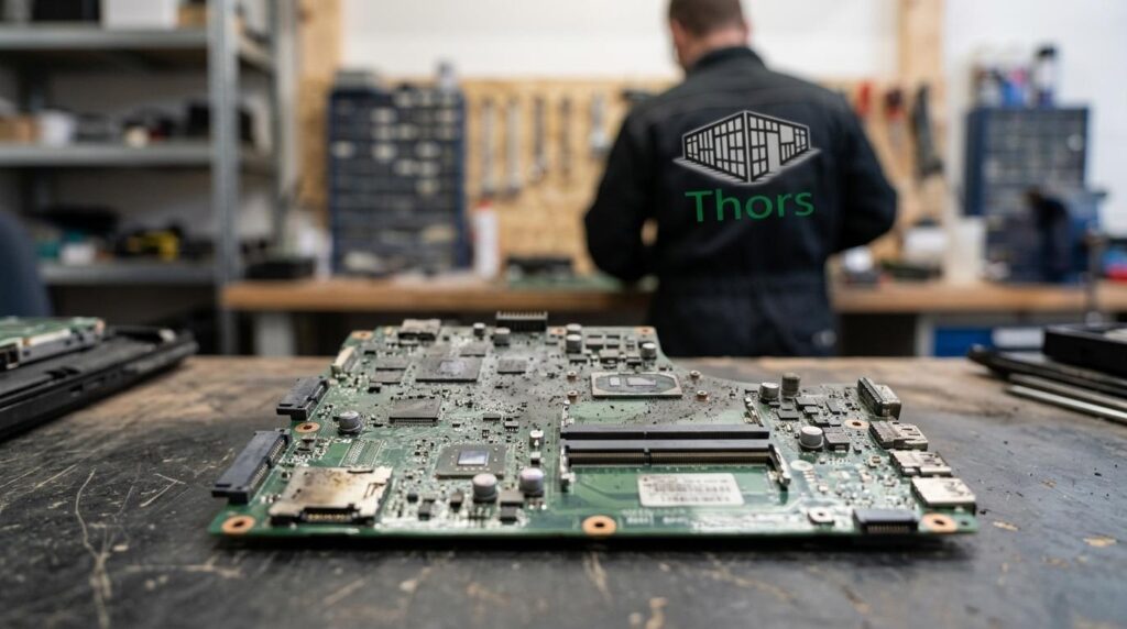 rengøring eller udskiftning efter brand