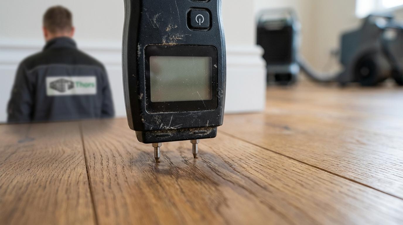 vandskade under trægulv