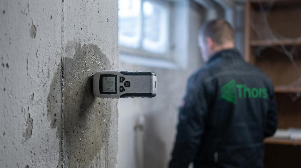 fugt i kælder om vinteren