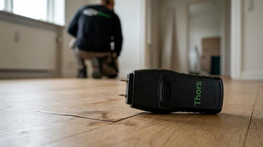 vandskade i parketgulv